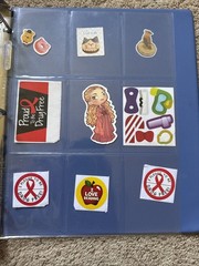 Huge 380 Sticker Temporary Tattoo Lot Collection in Album and Pages