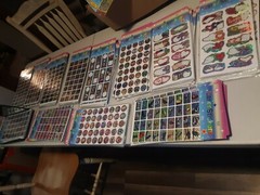 Lot of 300+ Scrapbook Stickers Cars Dogs Birds Fish (12 new packs) no dupes#140
