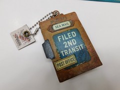 Junk Journal Add-Ons Handmade Tags Card Envelope File Clipboard Ephemera Set 2