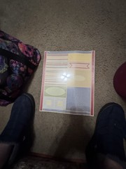 Scrap Book Printed. One 10 By 12 Sheet Of 138 Die-Cut Sticker shapes 2 Designs