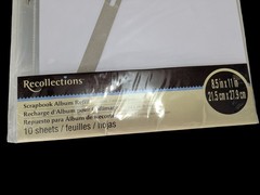 Scrapbooking Lot,25 Sheets of Asst. Paper, Refill Pages, 626 Item Kit. See Pics