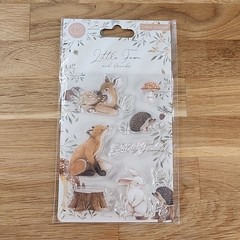 Craft Consortium Best Friends Clear Stamp Set Nina Stajner Little Fawn NEW