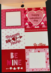 RECOLLECTIONS VALENTINE’S DAY STICKER BOOK 261 PC STICKERS 12 SHEETS ROMANCE