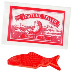 100 TOTAL Fortune Telling Fish Magic Teller – magic gag party favors prize toys