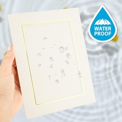 , 50 Pack, 4X6 Cardboard Photo Frame, Paper Picture Frame Cards with Easel fo…