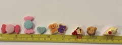 27 Pc Cake Charms Resin Flatback Cabochon DIY Crafts Scrapbooking Kawaii Food