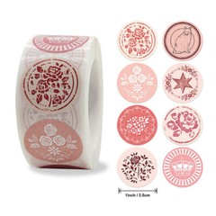 Cute Floral Flower Pattern Stickers Scrapbook Label Adhesive Wedding Birthday