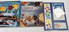 Large Scrapbooking & Craft Lot Paper Stickers Buttons Books Wedding Christmas