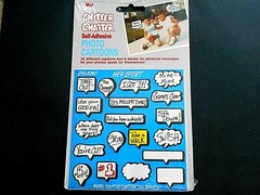 Printz Chitter Chatter Self-Adhesive Photo Cartoons Assorted Sayings