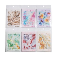 Flowers Marble Background Stickers Journal Planner Scrapbook Crafts Wall Collage