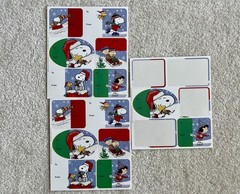 Mix Lot Of Gift Tags Mostly Christmas , Few Easter Stickers , 1 Valentine