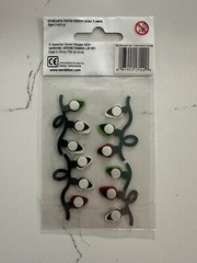 Sandylion Essential Dimensional Christmas Lights 2 Multi Color Strings Scrapbook