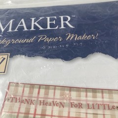 Stampin’ Up Plaidmaker Templates Scrapbooking Paper Crafting DIY Background Card