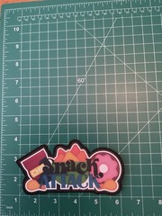 Snack Attack-Premade Die Cut Embellishment