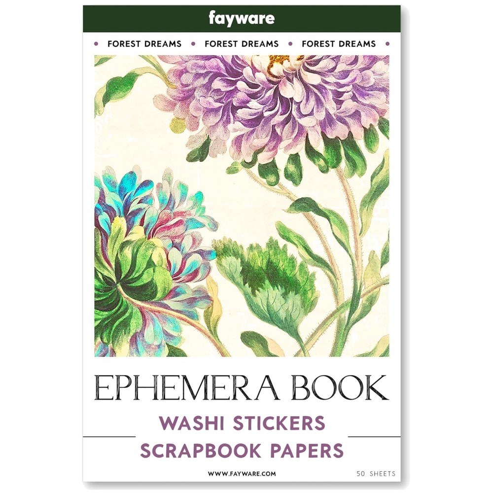Vintage Scrapbooking Stickers & Decoupage Paper Set