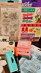 NEW Craft LOT Journal Treasure Scrap Book 15 Item Ephemera Paper Washi Stamp