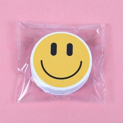 50PCS Smiling Stickers, Cute Water Bottle Stickers for Kids, for Teaching Reward