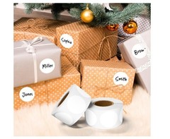 PARLAIM White Dot Sticker 1 inch 500Pcs Round Color Code Label Circle Dots hot