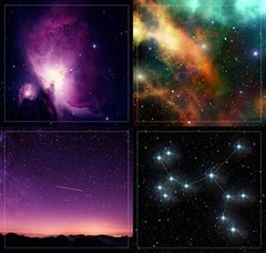 Galaxy Stickers (10-Set)