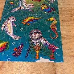 2,2.5×2.5” Sticker Sheets As 1, Lisa Frank Stickers “rainbow Reef”, Skeeter Seal