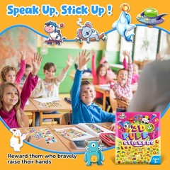 Stickers for Kids 4000+, 3D Puffy Stickers for Kids Toddlers 80 Different She…