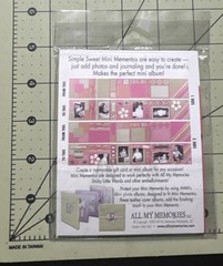 All My Memories Mini Mementos 12 Panel Mini Accordion Album Toadstool