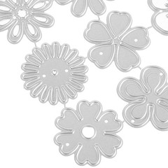 2 Pcs Metal Cutting Dies Shapes for Scrapbooking Tools Paper Crafts