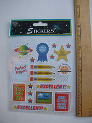 Nicole Stickers SCHOOL SPORTS Affirmation 1 Sheet NIP