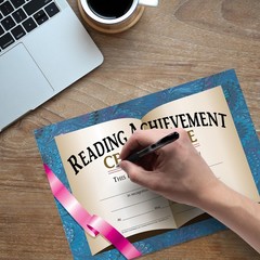 Reading Achievement Certificate, 11 x 8-1/2 inches, Paper, Pack of 30