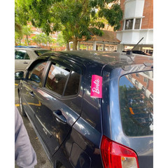 20 PACK TAG YOUR CAR- Tag – Funny Car Stickers – Decal – Barbie Pink 6×8