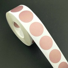 1″ ROSE Gold SCRATCH OFF STICKERS LABELS TICKETS PROMOTIONAL GAMES FAVORS 1000