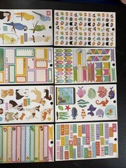 Creative Sticker Lot Scrapbooking Planner Agenda 52 Tim Holz 80+ Pages Sheets