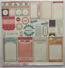 My Mind’s Eye 12×12 Accessory Sheet-Variations-Lost & Found Halloween & More