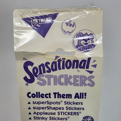 VINTAGE 1996 APPLAUSE TRANSPORTATION STICKERS BUS TRUCK BOAT CAR NEW IN PACKAGE