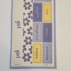 NEW Lot 8 MME Adhesive Twill Scrapbooking Kit Titles Word Labels Ribbon -G