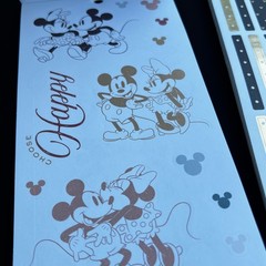 Happy Planner Disney Mickey Minnie Mouse Sticker 2 Sets 244 & 582 Pcs Scrapbook