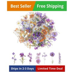 120 Pcs Transparent Flower Stickers for Scrapbooking, Journaling, Crafting