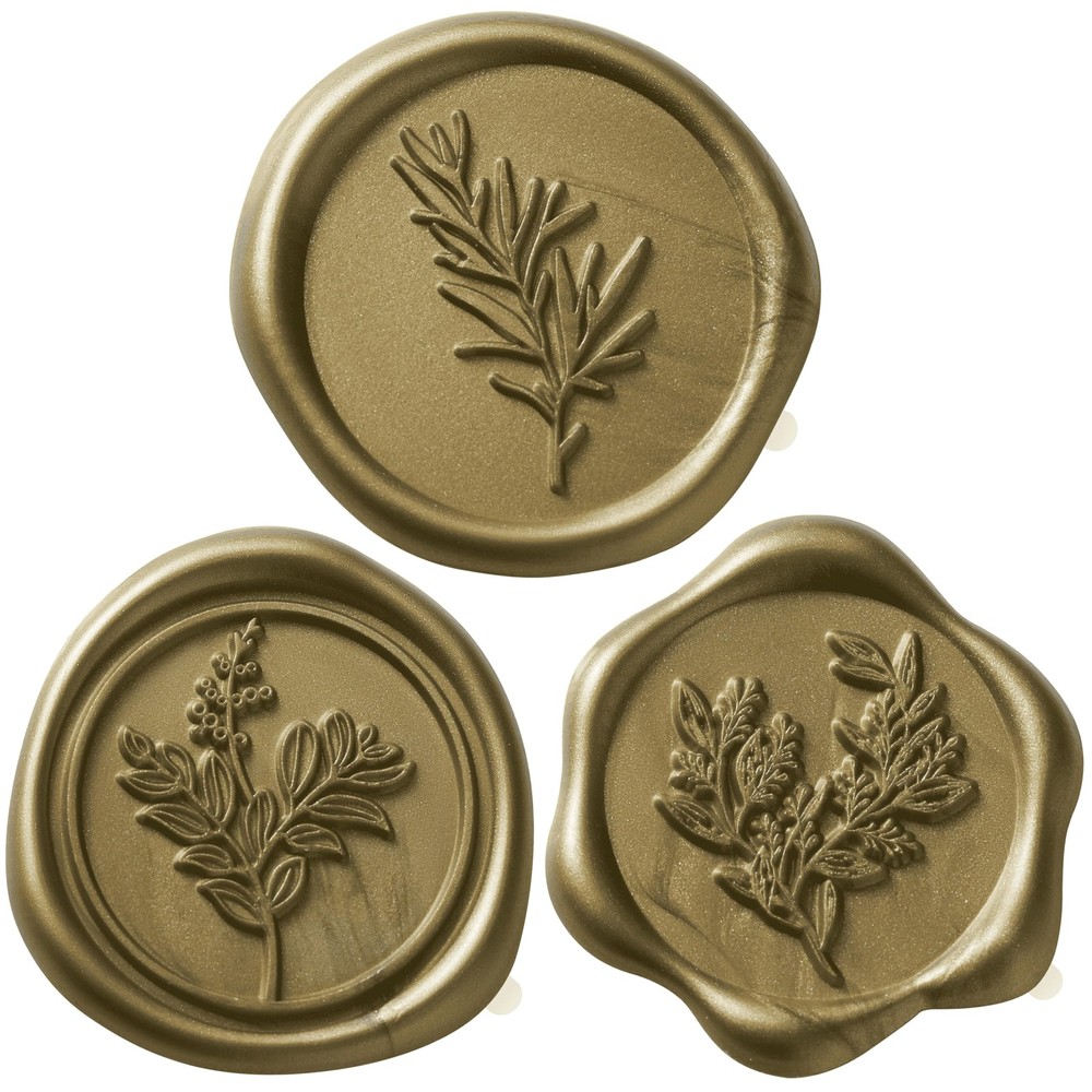 Wax Seal Stickers (60 Pcs, 3 Designs in 1 Pack) Premium Envelope Seal Sticker…