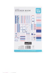 Pen+Gear Paper Sticker Book, Pink and Blue, 15 Sheets, 600+Stickers