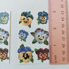Lot of 2 The Gifted Line John Grossman Pansies Stickers Mods