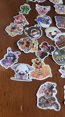40ct ASST Five Nights At Freddy Stickers ST4
