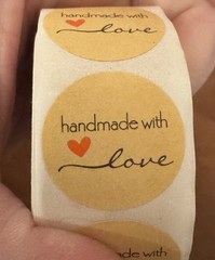 3x 1/1.5″ Thank You Stickers Thank You For Supporting Small Business Labels