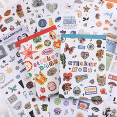Girl’S Korean Sticker Book, Food and Daily Life Theme – 1300+ Cute Dream Style F