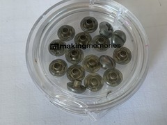 Vintage Making Memories 16 pc SCREW HEAD EYELETS 1/8in Set Eyelet Embellishment