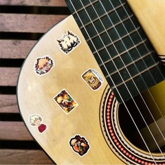 60pcs Classic Japanese Anime Sticker, Cute Cartoon Vinyl Waterproof Stickers …