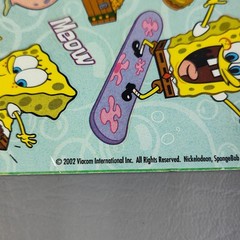 Vintage SpongeBob SquarePants Stickers AG Stickety-Doo-Da Emoji Faces Patrick