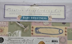 Michel&Company Creative Scrapbooking Kit,Baby Sweetness,6 12×12 Pages,Made in US