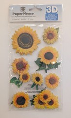 Sunflowers Scrapbooking Stickers By Paper House