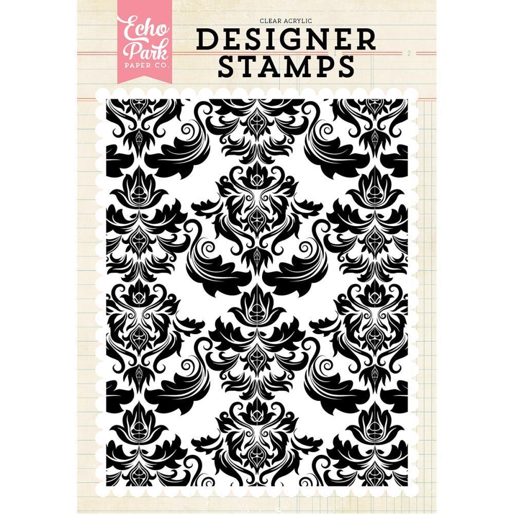 Echo Park Designer Stamps FANCY DAMASK Steel Dies Scrapbooking