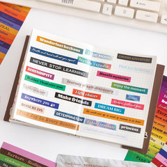 600 Boho Journaling Stickers Vintage Letter Aesthetic Scrapbook Planner Stickers